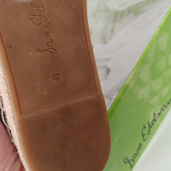 SAM EDELMAN Women's Black Cabrera Platform Espadrilles. Does not come with box. - Picture 5 of 5